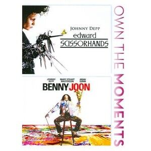 Edward Scissorhands / Benny & Joon (2012) DVD NEW Sealed Johnny Depp 2-Movie Set